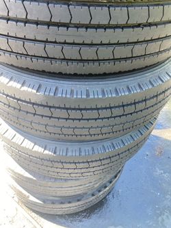 4 tires ST-235-85-16 GOOD RIDE 14PR$90 each one