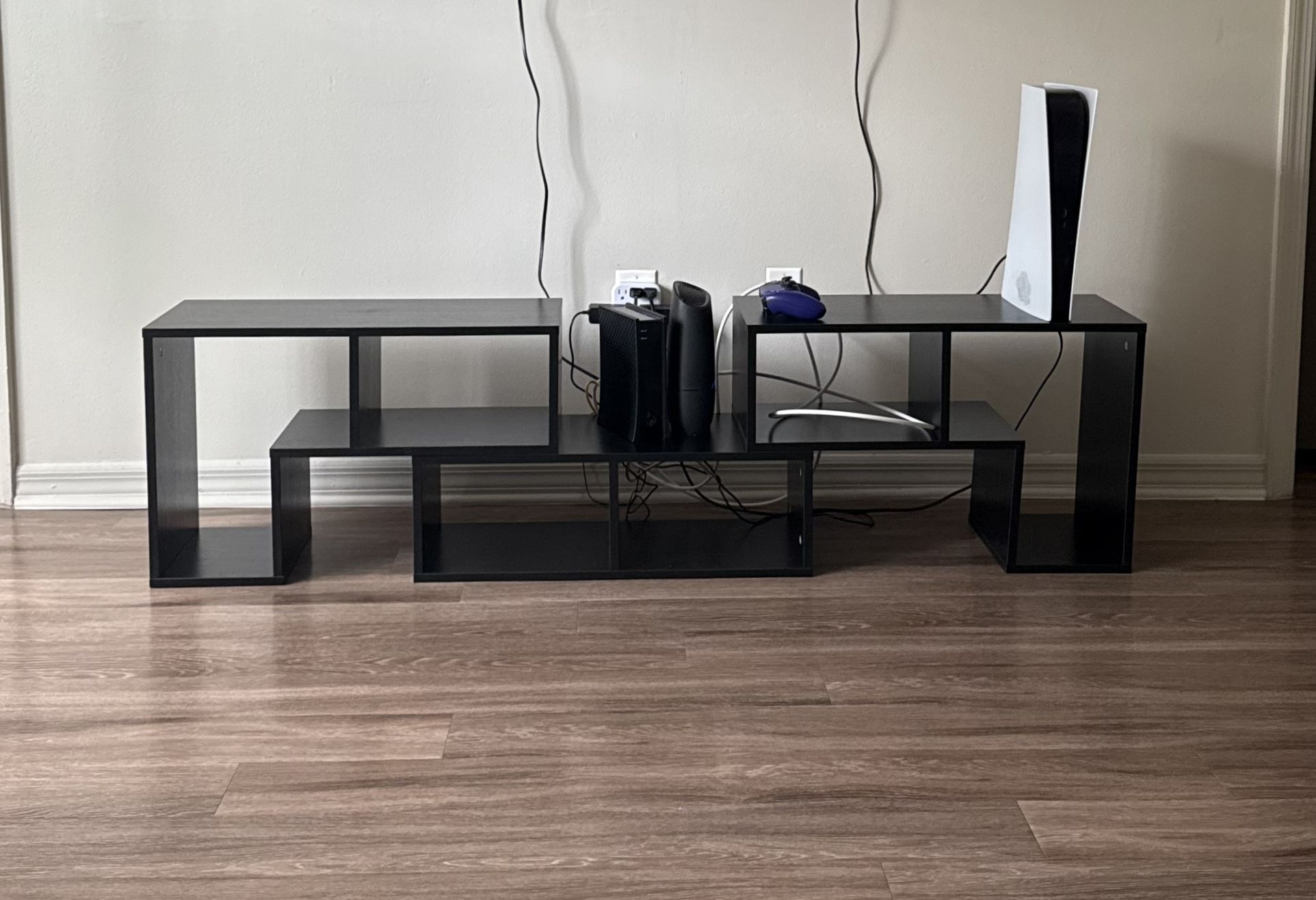 black tv stand
