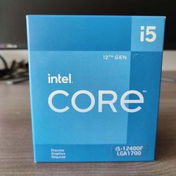 Intel Core i5-12400F - Core i5 12th Gen Alder Lake 6-Core 2.5 GHz LGA 1700 65W Desktop Processor CPU 