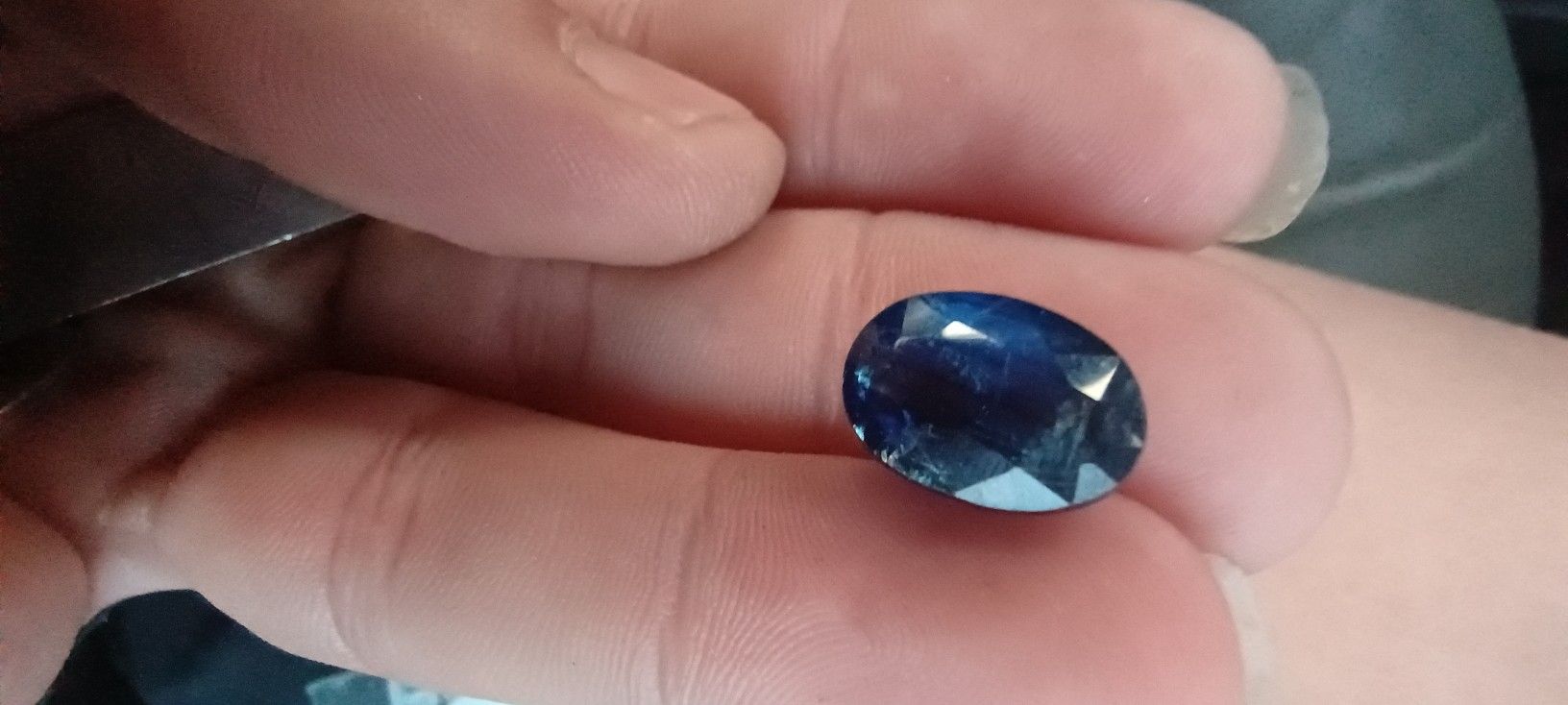 Kyanite Oval Cut Stone