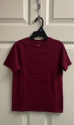Brand new Boys burgundy basic tee size XS 4-5