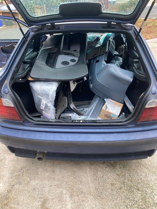 Bmw E36 E30 325 328 S52 318ti Oem + Tc Kline Sa Coilovers Camber Plates Recaro E36 Confetti Seats 318is Oem M3 Bumpers Dinan Nib Isc Coilovers Kosei
