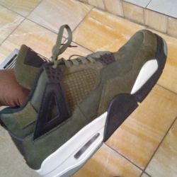 Olive Green Jordan 4s