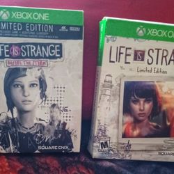 Two Limited Edition Xbox One Life Is Strange Games Brand New
