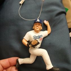 Clayton Kershaw Christmas Ornament 