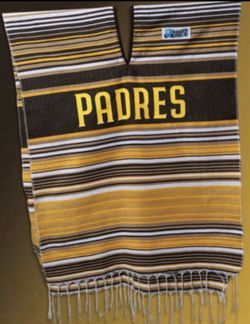 🤎💛 San Diego Padres Poncho SGA  7/28/26 New Size Large
