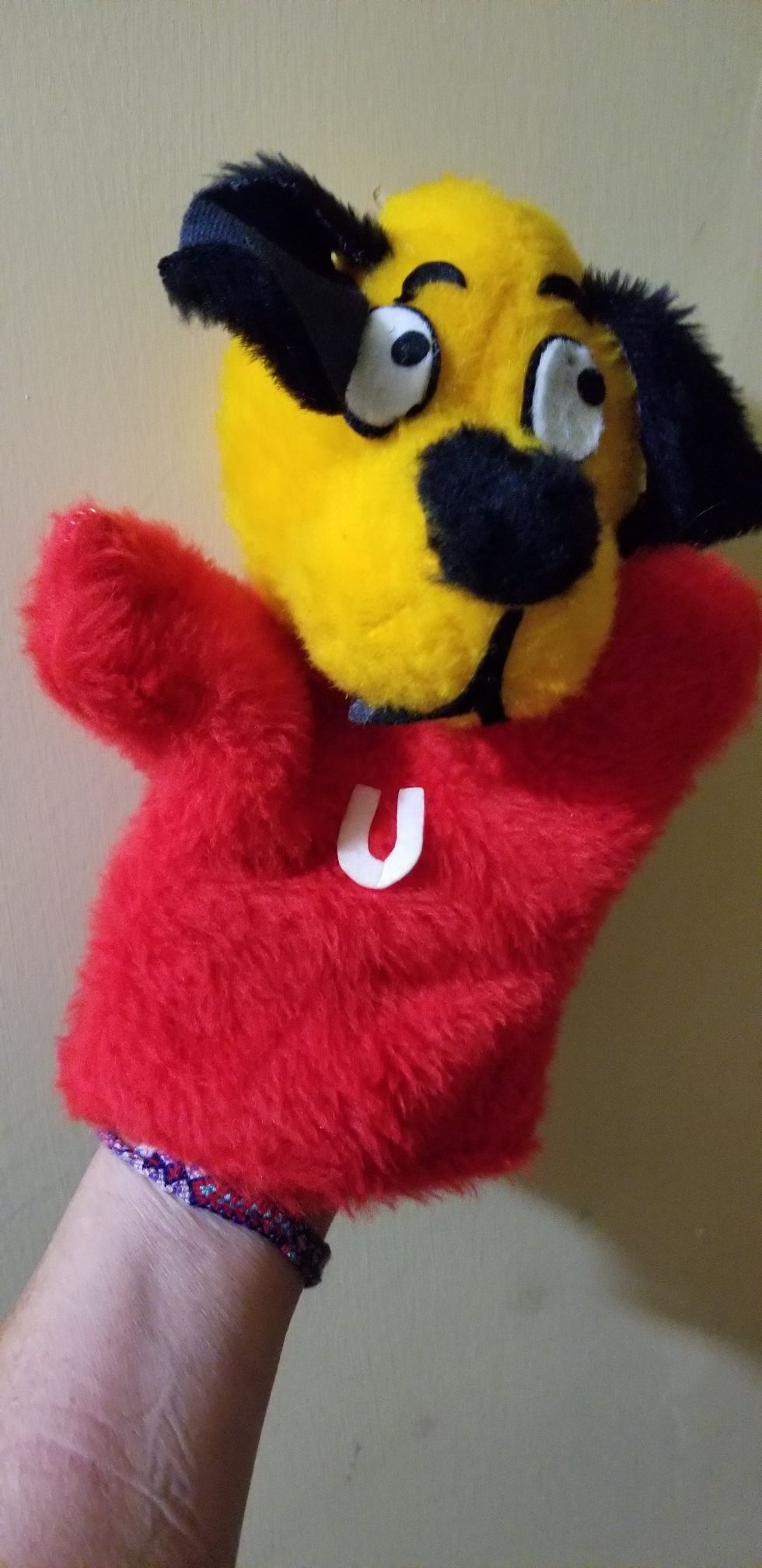 Underdog hand puppet