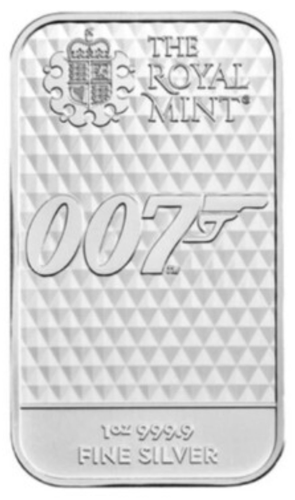 James Bond Silver Bar 007