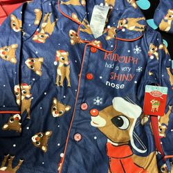 New. Soft Flannel, 2pc Pjs. Size 3T