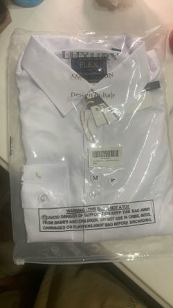 Men’s White Medium Dress Shirt
