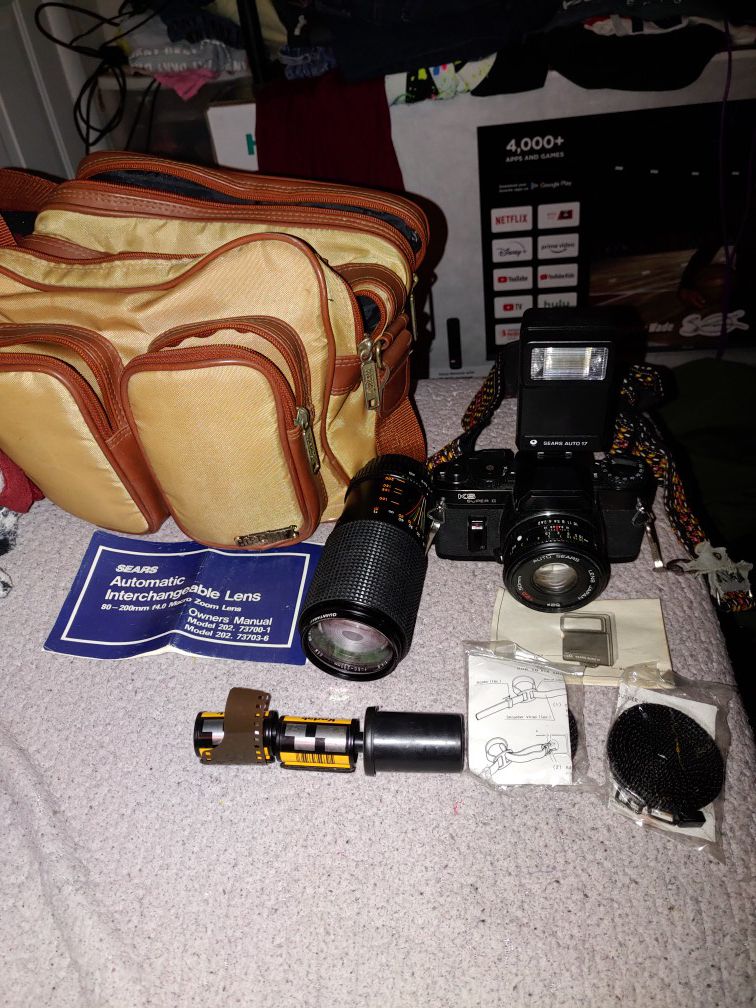 KS Super II Camera,Lens,Film n Bag
