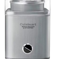 New in box- cuisinart frozen yogurt and ice cream maker