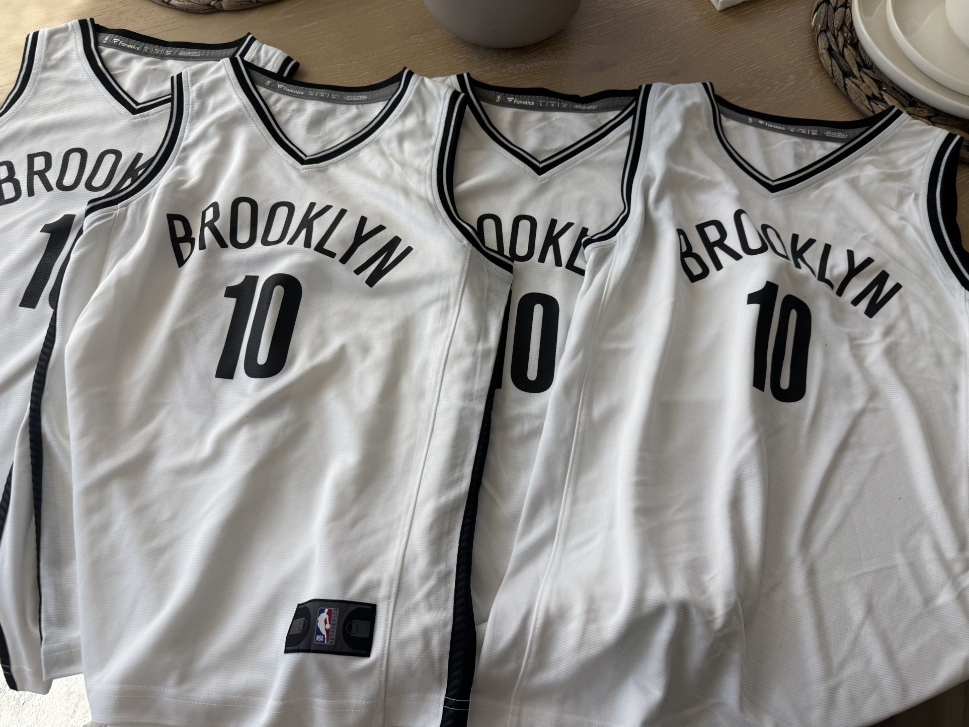 New Brooklyn Nets Jersey Youth All Sizes $5 Each