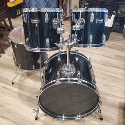90's Remo Quadura 4 Piece Drum Set Shell Pack 