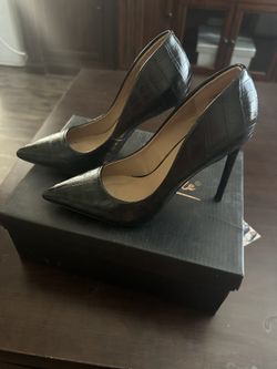 Anne Michelle Black Heels Size 5.5