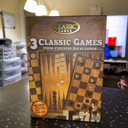Chess, Checkers, & Backgammon