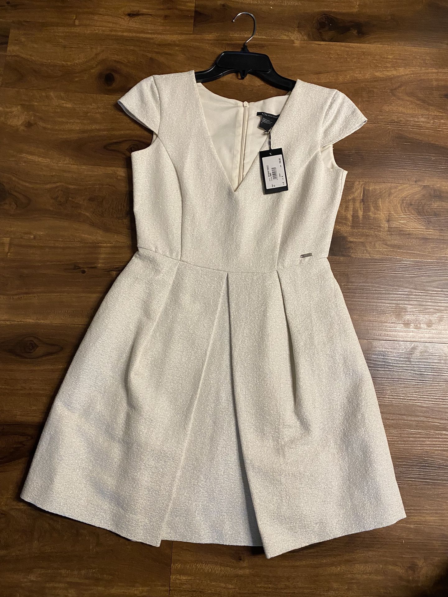 Brand New Woman’s Armani Exchange brand White Dress Up For Sale 