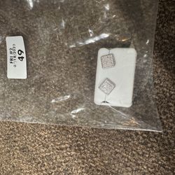 Moissanite In Sterling Silver Screw Back Earring Studs