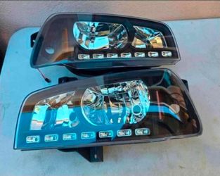 06-10 Dodge Charger LED Headlights Luces Micas Calaveras Faros Faroles Focos Headlamps