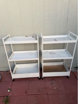 3 tier storage carts