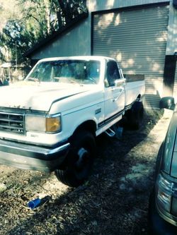 89 Ford f250 with dump bed