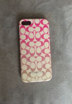 Coach iPhone 5 case