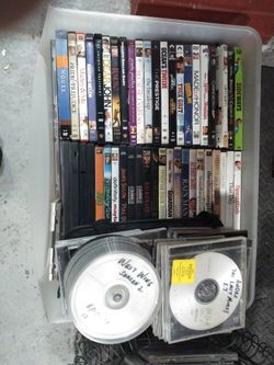 Box Of DVD Movies 