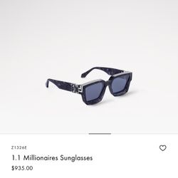 1.1 Millionaires Sunglasses LV