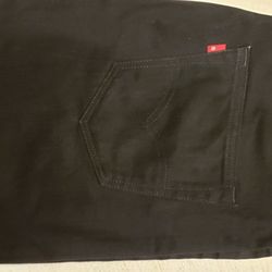 Levis 501 Black Jeans - Button Fly