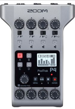 Zoom PodTrak P4 Podcast Recorder