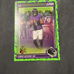 Lamar Jackson 2024 Green Bats #19