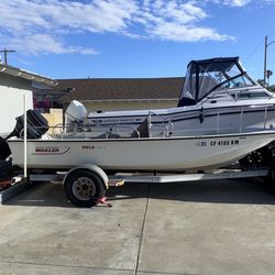 1986 Boston Whaler 17ft Montauk