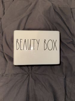 Rae Dunn Beauty Box Makeup Brush Holder
