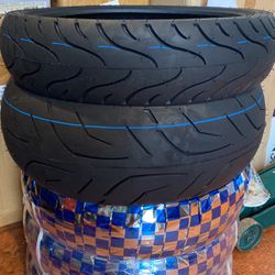 120/70-17 & 180/55-17 New DOT MOTORCYCLE TIRES $170 
