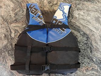 Water Sports Life Jacket Ski Vest Adult Wakeboarding Waterskiing Life Vest Size Small to Large
