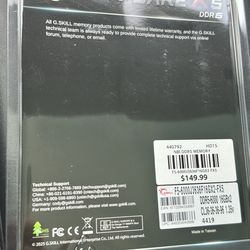 32 GB DDR5 ram 6000mhz