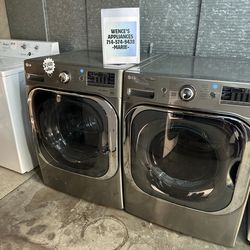 LG WASHER & GAS DRYER FRONT LOAD SET