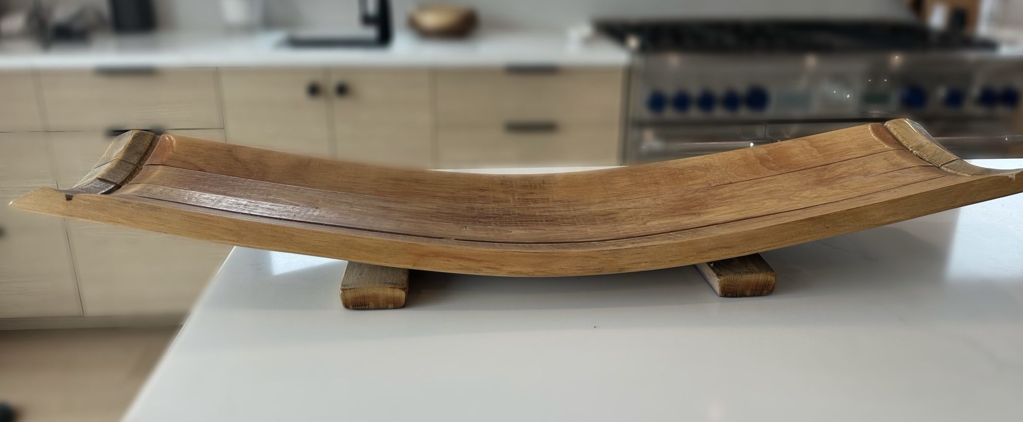 Wine Barrel Centerpiece