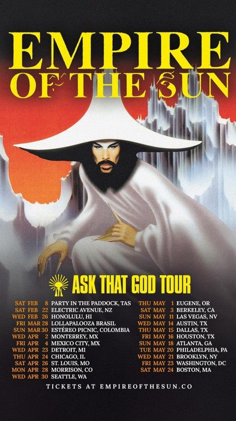 Empire Of The Sun Tickets