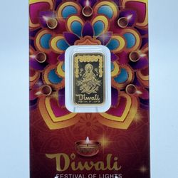 2025 Pamp Suisse 5g Gold Duwali Limited Mintage