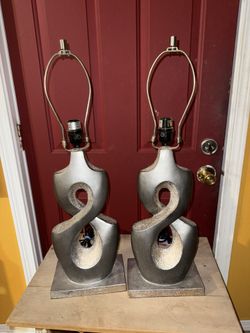 Pair of Antique Lamps 