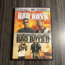 Bad boys and bad boys 2 DVD