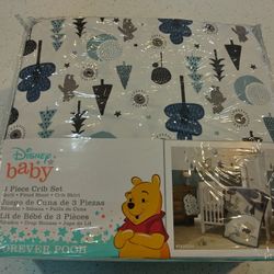 Winnie The Pooh Baby Bed Set