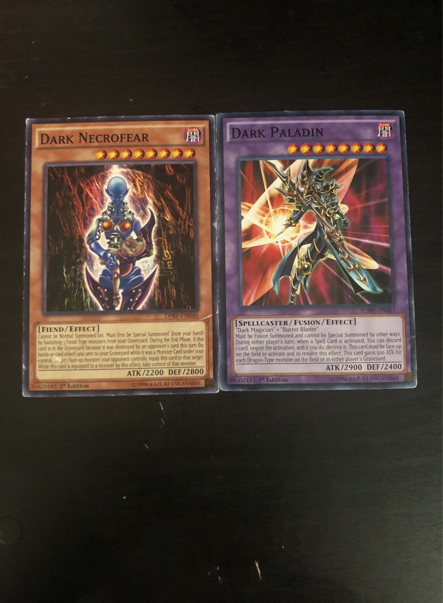 Yu Gi Oh Dark Cards