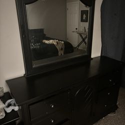 Dresser With Mirror & Tall  Dresser 