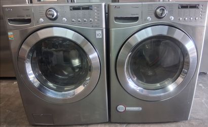LG Front-Load Washer and Dryer Set