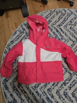 Toddler Girl Size 4t Reversible Snow Jacket