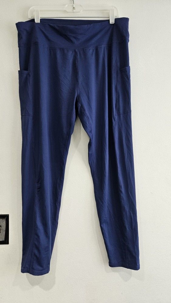 Blue leggings  size 3 XL