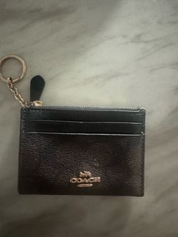 Coach card holder