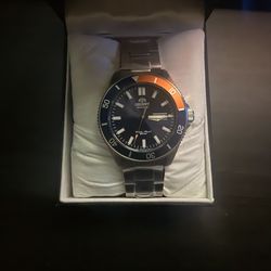 Orient RA-AA0913L Men's Kanno Stainless Steel Blue Dial Automatic Watch